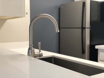 Stainless Steel Sink at Madison Park Apartment Homes, Anaheim, CA